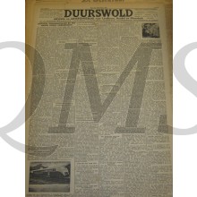 Krant Duurswold zaterdag 4 dec 1943