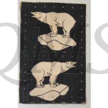 British WW2 Army Formation Badge: 49th Infantry (Polar Bear)