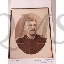 Foto 1e Luitenant KNIL 1894 Amsterdam