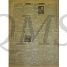 Krant Nieuwsblad van het Noorden dinsdag 14 sept 1943