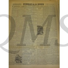 Krant Nieuwsblad van het Noorden vrijdag 17 sept 1943