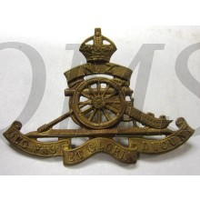 New Zealand Artillery Cap Badge (Kings Crown)