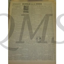 Krant Nieuwsblad van het Noorden dinsdag 16 nov 1943