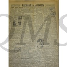 Krant Nieuwsblad van het Noorden donderdag 18 nov 1943