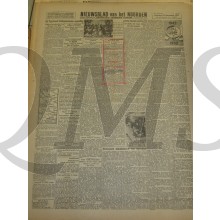 Krant Nieuwsblad van het Noorden dinsdag 23 nov 1943