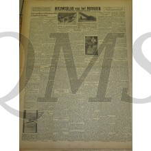 Krant Nieuwsblad van het Noorden zaterdag 27 nov 1943