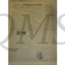 Krant Nieuwsblad van het Noorden maandag 3 jan 1944