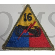 Mouwembleem 16e Armored Divison (Sleevebadge 16th Armored Division)