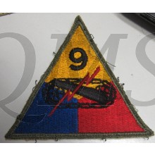 Mouwembleem 9e Armored Divison (Sleevebadge 59h Armored Division)