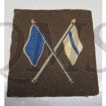 Signaller WW2 canvas Cloth Arm Badge