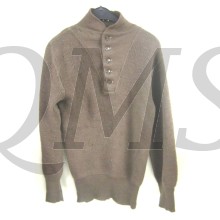 WW2 U.S. Army Men s High Neck Sweater 5 button