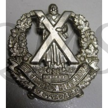 Collar badge Cameron highlanders of Ottawa MG