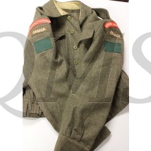 Battle dress blouse serge Govenor General's Foot Guards