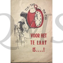 "Tik-tak Voor Het Te Laat Is" van Max Blokzijl