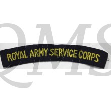 Shoulder flash Royal Army Service Corps