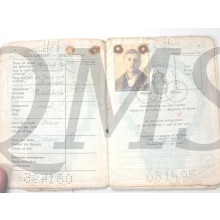 Paspoort Ned arbeider 1942 Duitsland