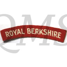 Shoulder flash Royal Berkshire Regiment
