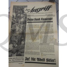 Zeitung Der Angriff DAF april 1938