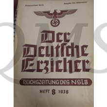 Monatsblad Der Deutsche Erzieher no 8 1938 