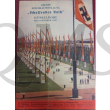 Prospekt Reichsaustellung Schaffendes Volk Dusseldorf 1937 (Hand out Reichsaustellung Schaffendes Volk Dusseldorf 1937)