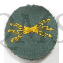 Wehrmacht Heer, Radio NCO trade patch. Ausbildungs- Tatigkeitsabzeichen Funkmeister ...