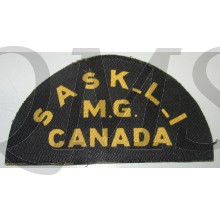 Shoulder title SASK.L.I. MG (canvas)