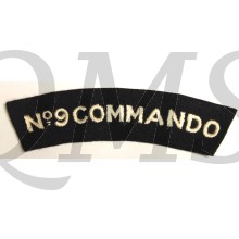 Shoulder flash No 9 Commando