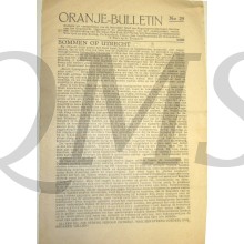 Krant Oranje Bulletin no 29