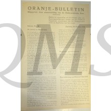 Krant Oranje Bulletin No 5  , 25 sept 1944