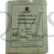 Zakboekje Kon Landmacht 1950