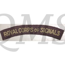 Shoulder flash Royal Corps of Signals 