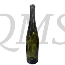 France - WW1 glass wine bottle 