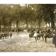 H.M. de Koningin inspectie der troepen juni 1917 Maastricht