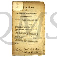 Staatsblad no 41 28 nov 1818 Organisatie der Infanterie van de nationale Militie