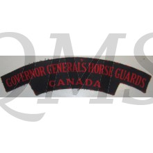 Shoulder title Governor General's Horse Guards Canada 5th Canadian Armoured Division (canvas) 