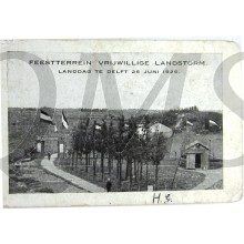 Ansichtkaart Feestterrein Vrijwillige Landstorm Landdag te Delft 1926