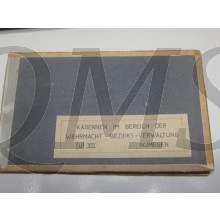 Buchlein Kasernen im bereich Wehrmacht bezirks verwaltung (U) XII Nijmegen