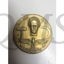 Spende Abzeichen Tag der Arbeit 1934 (Tinnie Tag der Arbeit 1934) SO