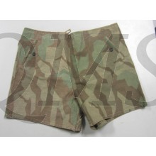 German Shorts front made Italy used from zeltbahn cloth