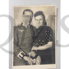 Photo (Mil. Postcard ) 1942 Family portret