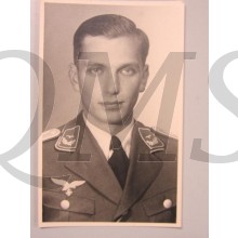 Photo (Mil. Postcard) studio portret LW officer 1940