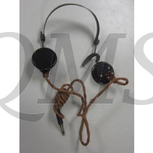 WW2 BAKELITE HEADPHONES CHR SGB