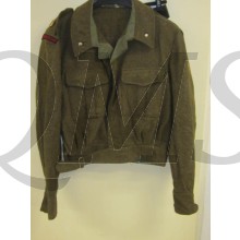 Battle Dress Kornet Regiment lichte luchtdoelartillerie KORNWEDERZAND