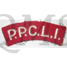 Shoulder title  Princess Patricia's Canadian Light Infantry P.P.C.L.I.