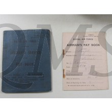RCAF Airmna's service paybok and pay book