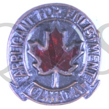 Lapel badge Participent for Enlistment CANADA 