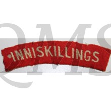 Shoulder flashes Royal Inniskilling Fusiliers (Inniskillings)