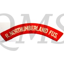 Shoulder flash The Royal Northumberland Fusiliers