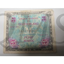 Banknote US 5 mark Occupation