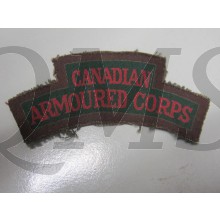 Royal Canadian Armoured Corps R.C.A.C.  (canvas)